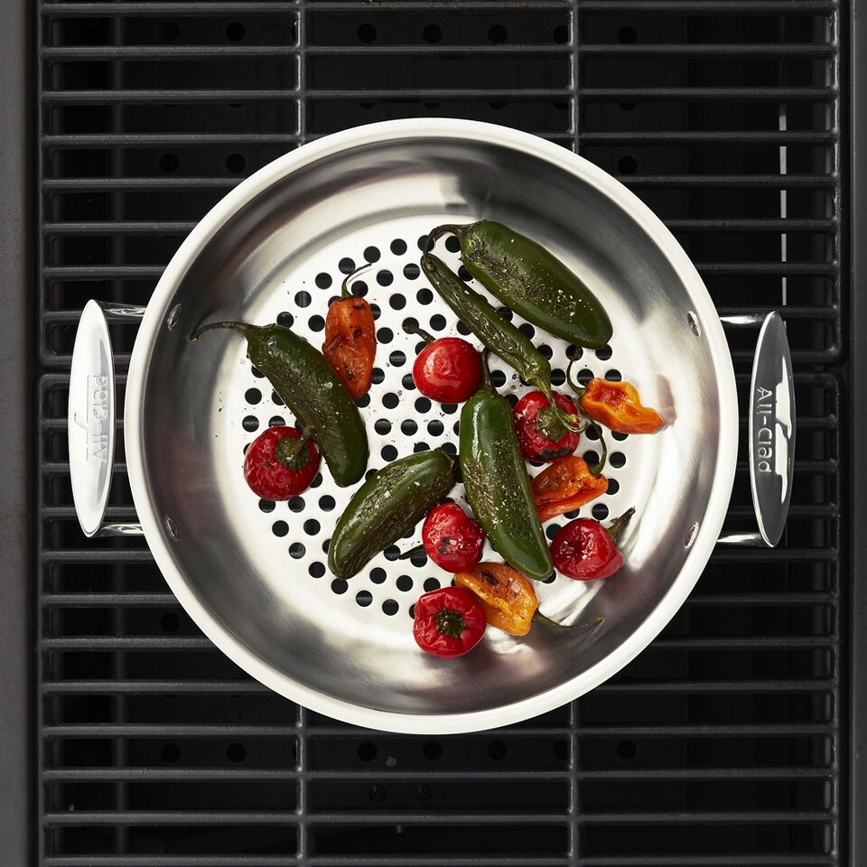 AllClad Stainless Steel Outdoor Frying Pan Williams Sonoma Australia